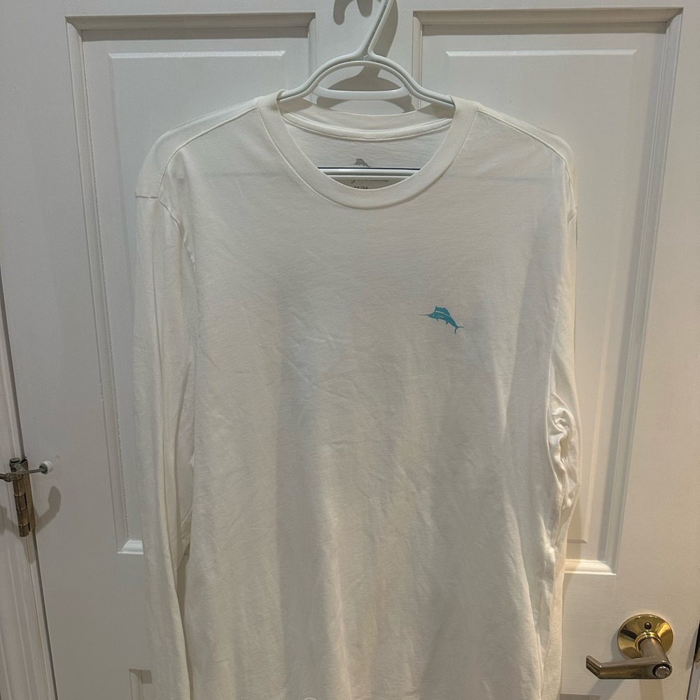 Tommy Bahama White Long Sleeve Shirt